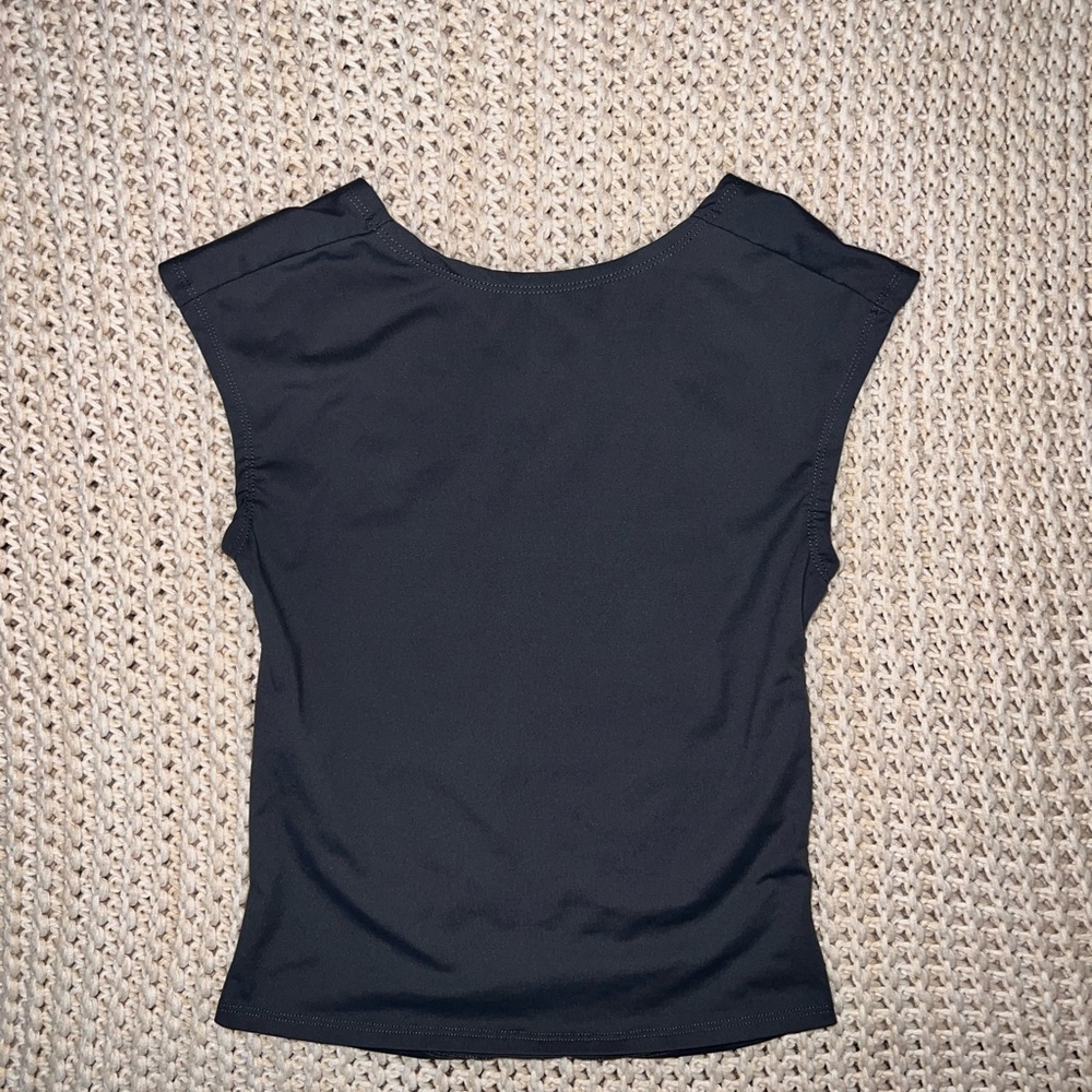 Backless Grey Women's Top